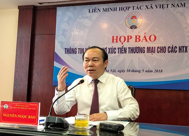 Chủ tịch Liên minh Hợp tác xã Việt Nam Nguyễn Ngọc Bảo