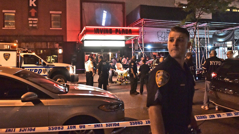 Cảnh sát tại hiện trưởng vụ xả súng