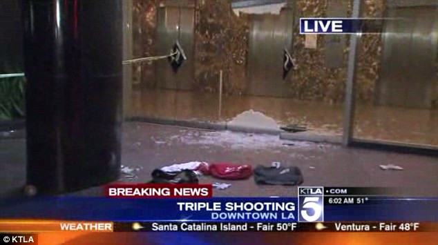 Hiện trường vụ xả súng