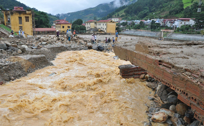 Miền núi phía Bắc tiếp tục có nguy cao về lũ quét trong các đợt mưa vào tháng 8 này
