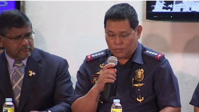 Ông Allan Purisima, giám đốc Cảnh sát Quốc gia Phiiippines.