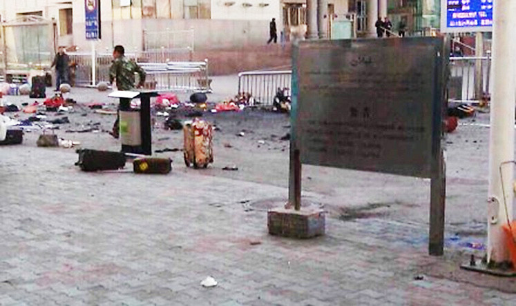 Trung Quốc: Nổ kinh hoàng tại nhà ga lớn nhất Tân Cương 