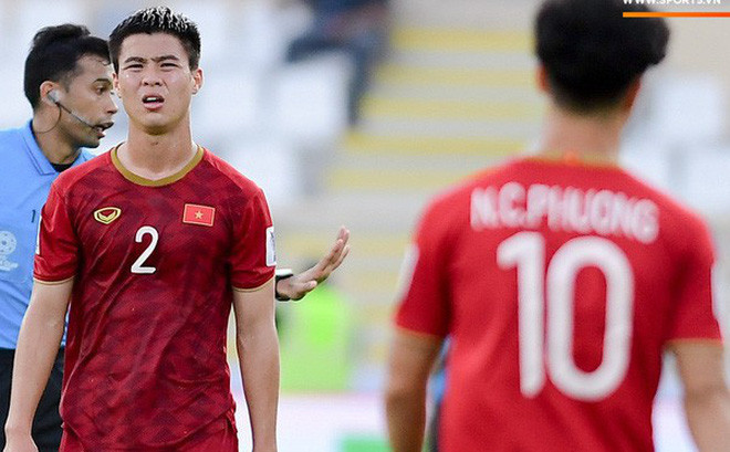 Duy Mạnh vắng mặt ở trận đấu của Việt Nam với Yemen ngày 16/1.