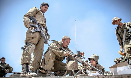 Lính Israel ở dải Gaza