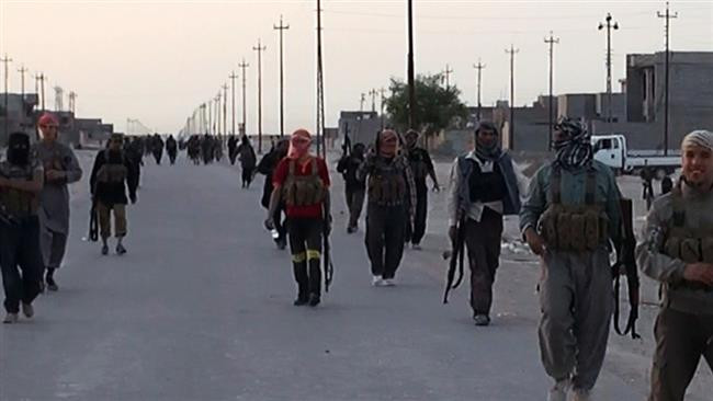 Các chiến binh IS tại Iraq. Ảnh: Press TV