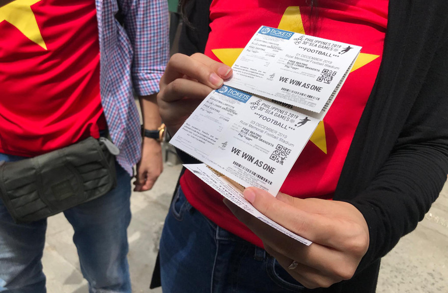 Cháy vé trận U22 Việt Nam vs U22 Thái Lan ở SEA Games 30