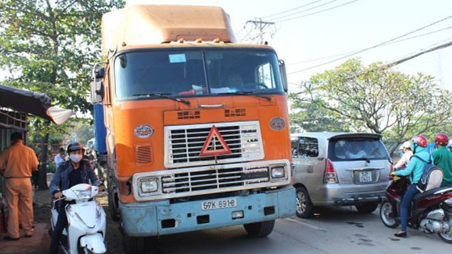 Hiện trường vụ tai nạn