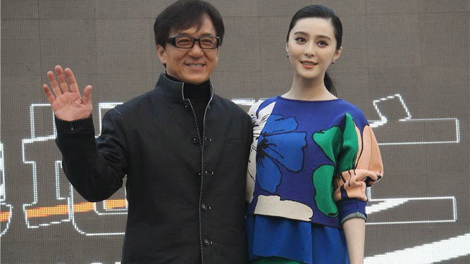 Phạm Băng Băng yêu kiều sánh vai bên tài tử Thành Long 