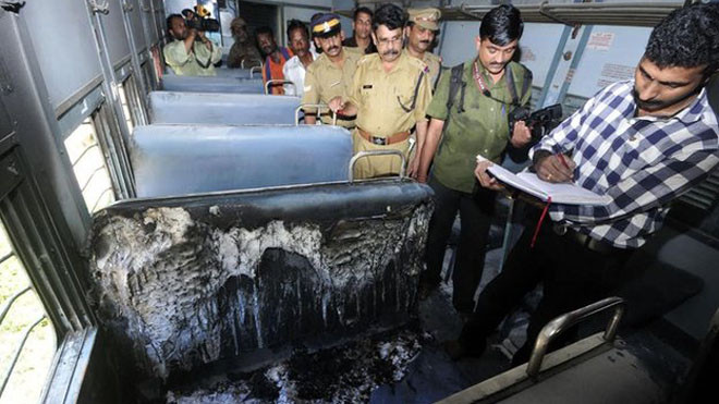 Hiện trường nơi xảy ra sự việc. Ảnh: BBC