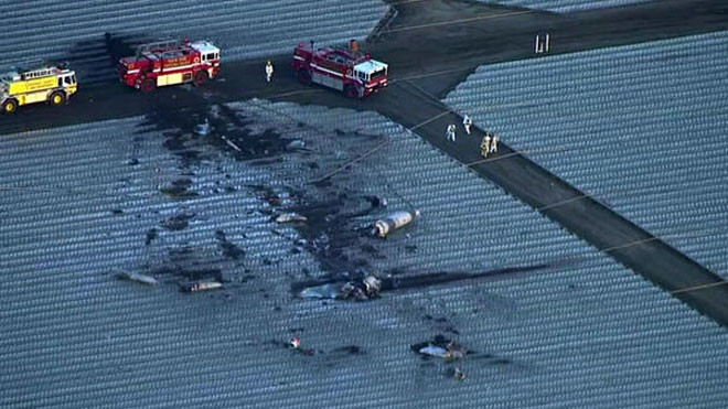 Hiện trường vụ tai nạn (Ảnh: nbclosangeles)