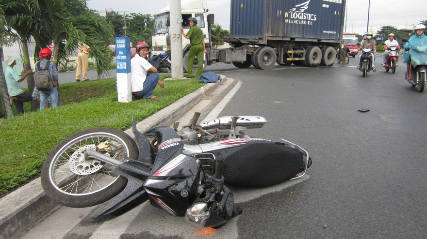 Hiện trường vụ tai nạn