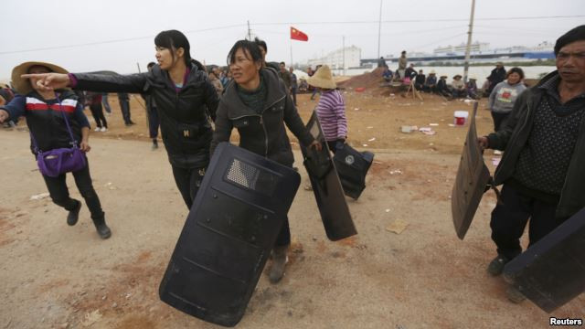 Những người dân bức xúc 