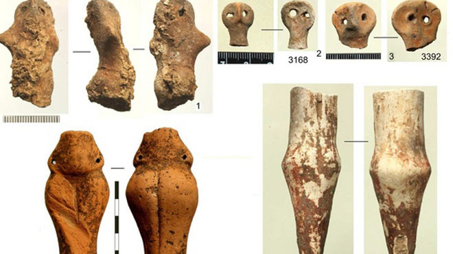 Những hiện vật được phát hiện trong ngôi đền