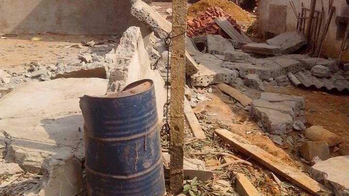 Hiện trường vụ tai nạn