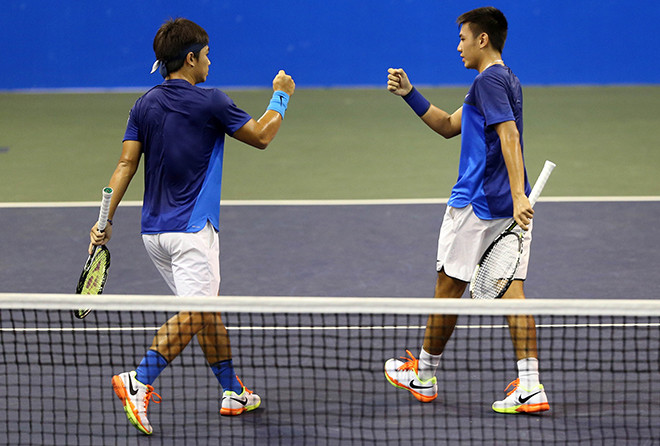 Hoàng Nam- Hoàng Thiên chơi vô cùng ăn ý