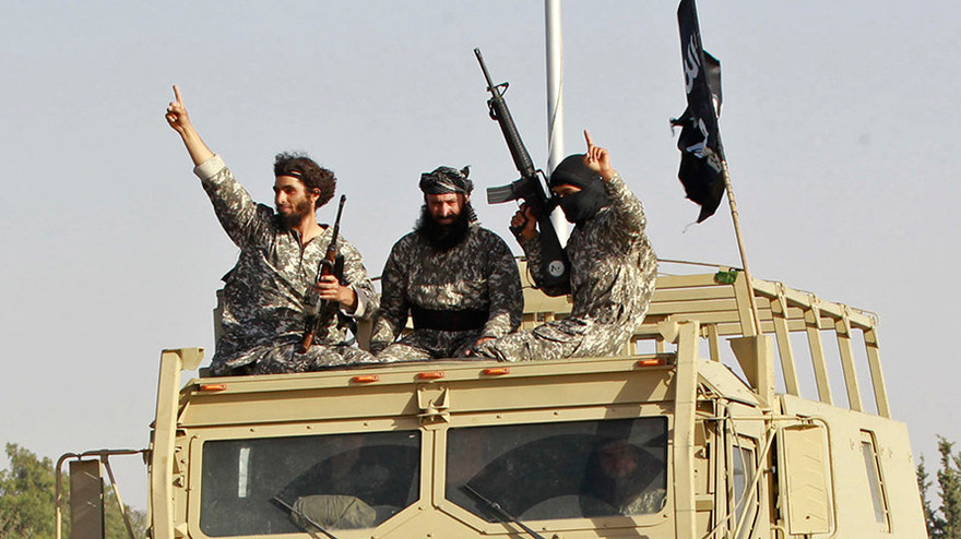 Các chiến binh của tổ chức khủng bố Nhà nước Hồi giáo tự xưng