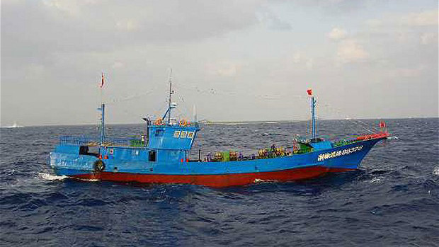 Một tàu cá Trung Quốc