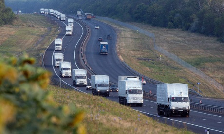 Đoàn xe viện trợ của Nga