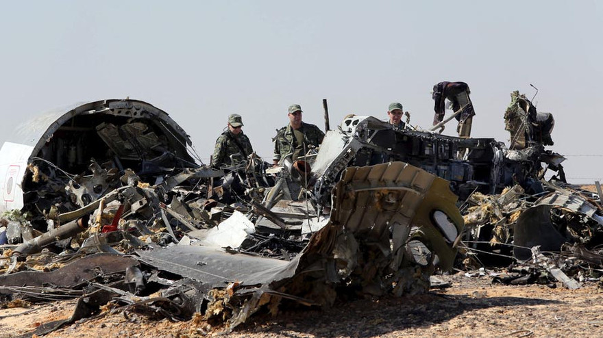 Hiện trường rơi máy bay