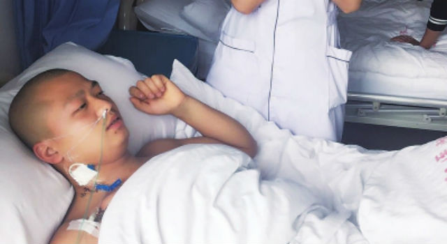 Wang Kailian điều trị tại bệnh viện. Ảnh: Shanghaiist