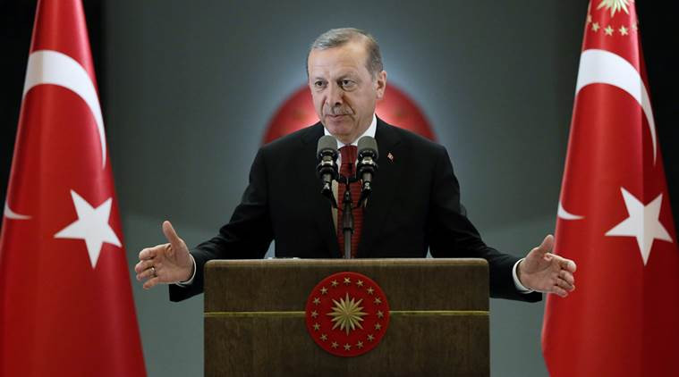 Tổng thống Thổ Nhĩ Kỳ Recep Tayyip Erdogan. 