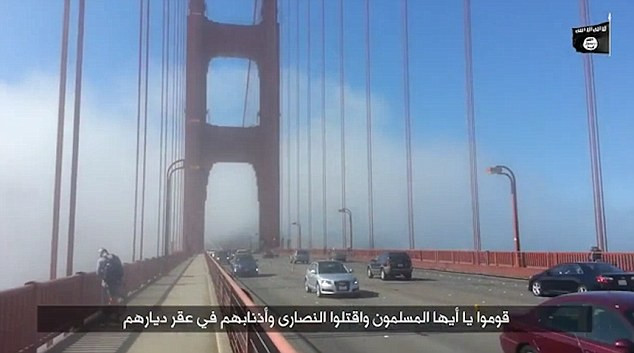 Hình ảnh trong đoạn video của IS. Ảnh: Dailymail