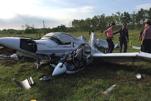 Hiện trường vụ tai nạn. Ảnh: Bangkokpost