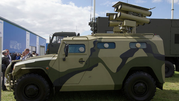 Kornet-D tại triển lãm hàng không MAKS Zhukovsky