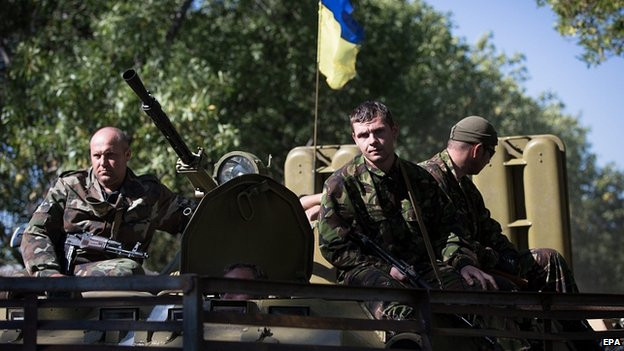 Quân chỉnh phủ Kiev đang bị phe ly khai đẩy lùi ở miền đông