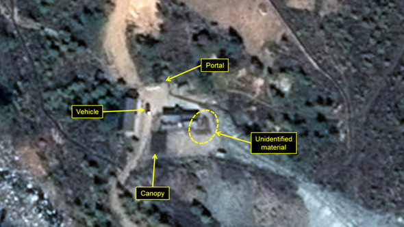 Hình ảnh vệ tinh cho thấy nhiều hoạt động đang diễn ra tại bãi thử hạt nhân Triều Tiên.