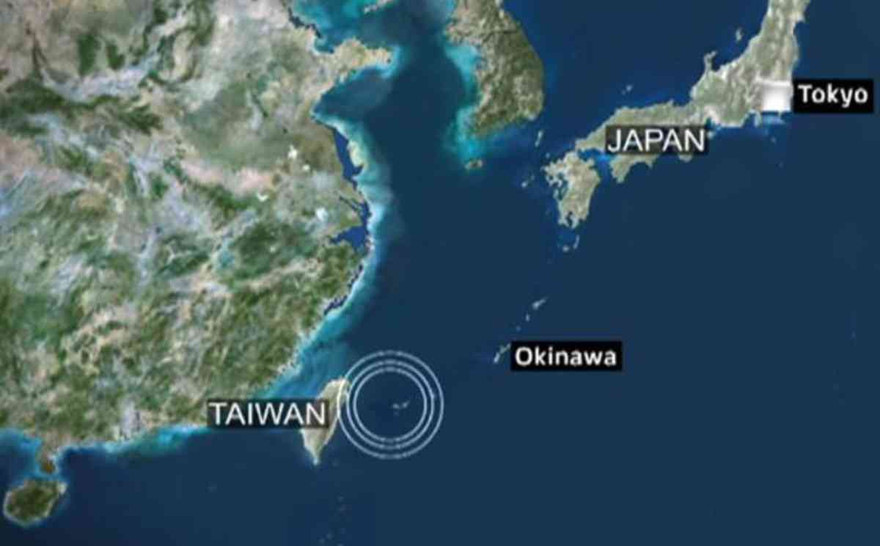 Khu vực xảy ra động đất