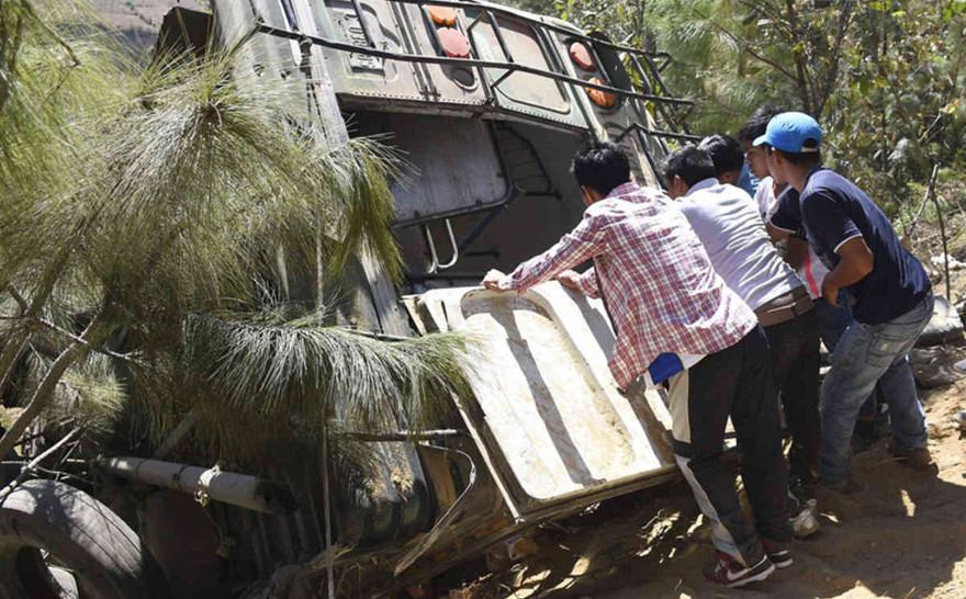 Hiện trường vụ tai nạn