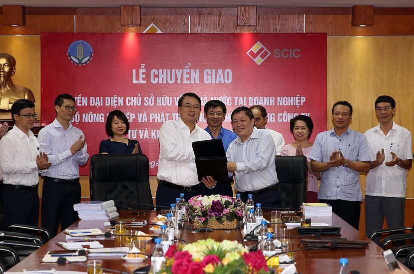 Bộ NN&PTNT là đơn vị tiên phong trong việc chuyển giao quyền đại diện chủ sở hữu vốn nhà nước cho SCIC theo chỉ đạo của Chính phủ.
