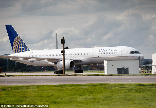 Một chiếc máy bay của United Airlines