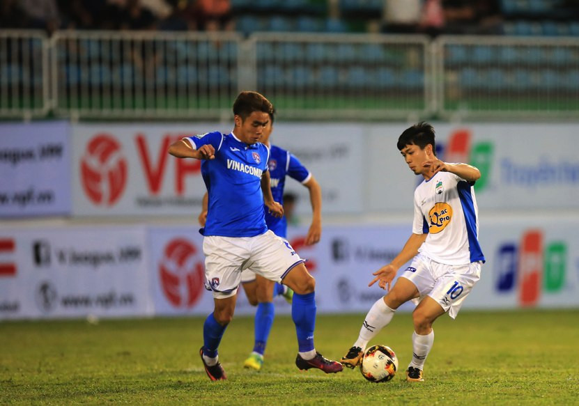 Công Phượng đã có bàn thắng đầu tiên ở mùa giải 2018.