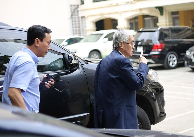 Bầu Đức không tham dự cuộc gặp của lãnh đạo Bộ VH-TT&DL với VFF chiều 18/4. (ảnh Quyết Tiến Thắng)