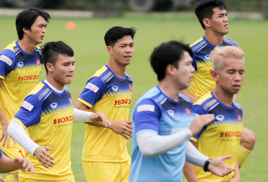 Công Phượng đã trở lại đội tuyển Việt Nam