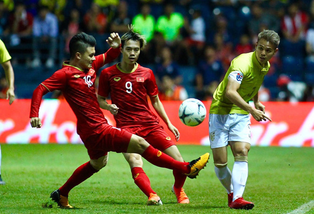 Đội tuyển Việt Nam sẽ sử dụng trang phục đỏ truyền thống ở trận đấu với Thái Lan.