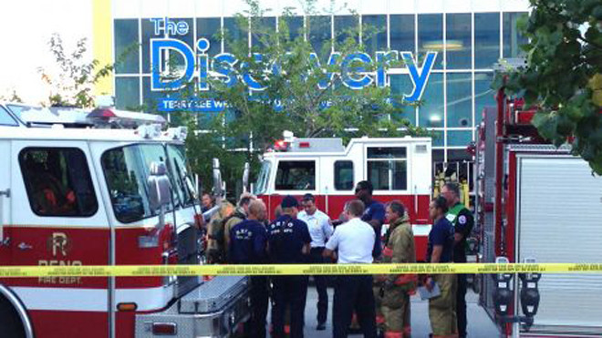 Đội cứu hộ có mặt tại hiện trường 