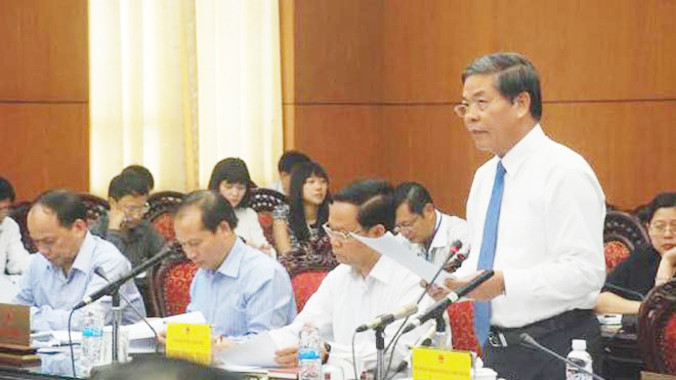 Bộ trưởng Tài nguyên & Môi trường Nguyễn Minh Quang