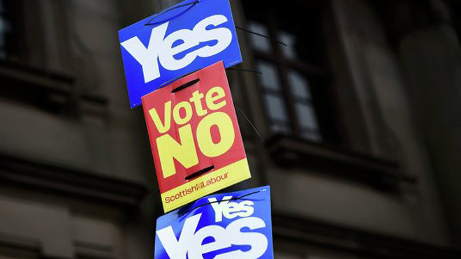 13 khu vực ở Scotland không muốn tách khỏi Anh