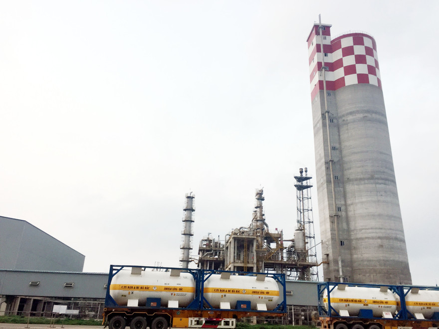 Dự án nhà máy đạm Hà Bắc đã quay trở lại hoạt động và bắt đầu sản xuất có hiệu quả