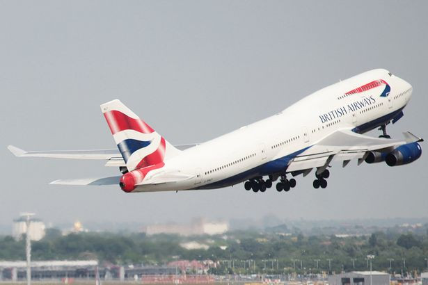 Một máy bay của hãng British Airways