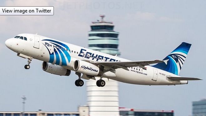 Một chiếc máy bay của hãng Hàng không EgyptAir, Ai Cập