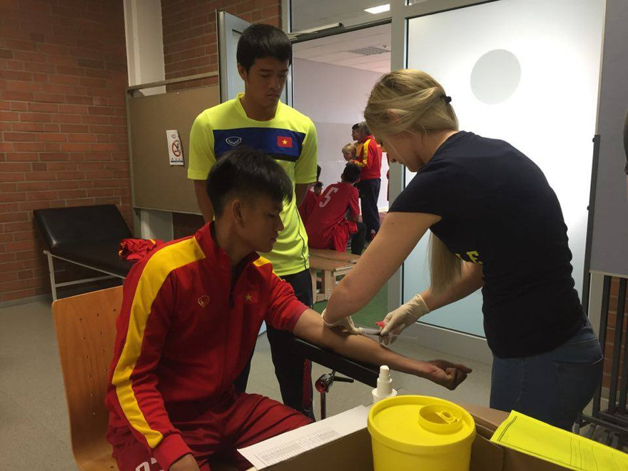 Các cầu thủ U20 Việt Nam có sự tiến bộ đáng kể về thể lực