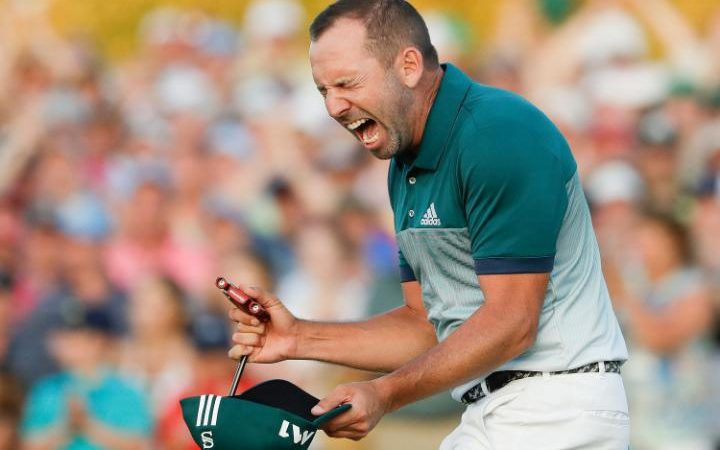 Sergio Garcia vỡ oà khi lần đầu tiên vô địch Masters 2017