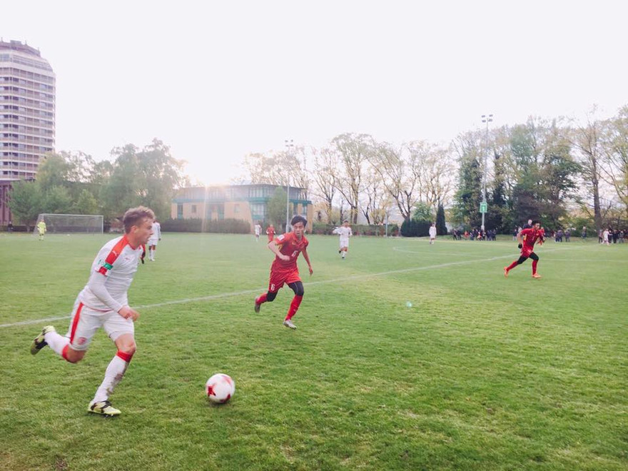 Tuyển U20 Việt Nam thắng đậm trận cuối cùng tại Đức