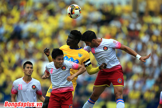 Sài Gòn FC có một trận đấu hay trước Thanh Hoá ở lượt trận 13 V-League 2017.