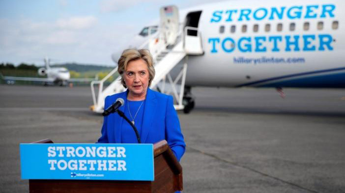 Ứng viên Tổng thống Mỹ đảng Dân chủ Hillary Clinton