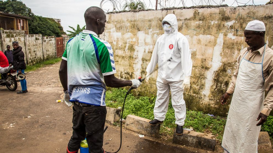 Hoạt động kiểm dịch tại Freetown, Sierra Leone